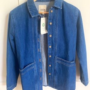Sezane Will Denim Jacket - Size SMALL
